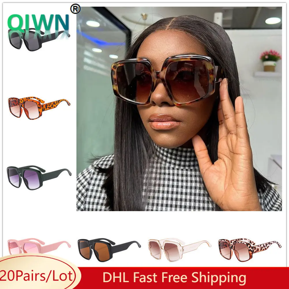 20Pairs Bulk Wholesale Oversized Shades Women Sunglasses Trending