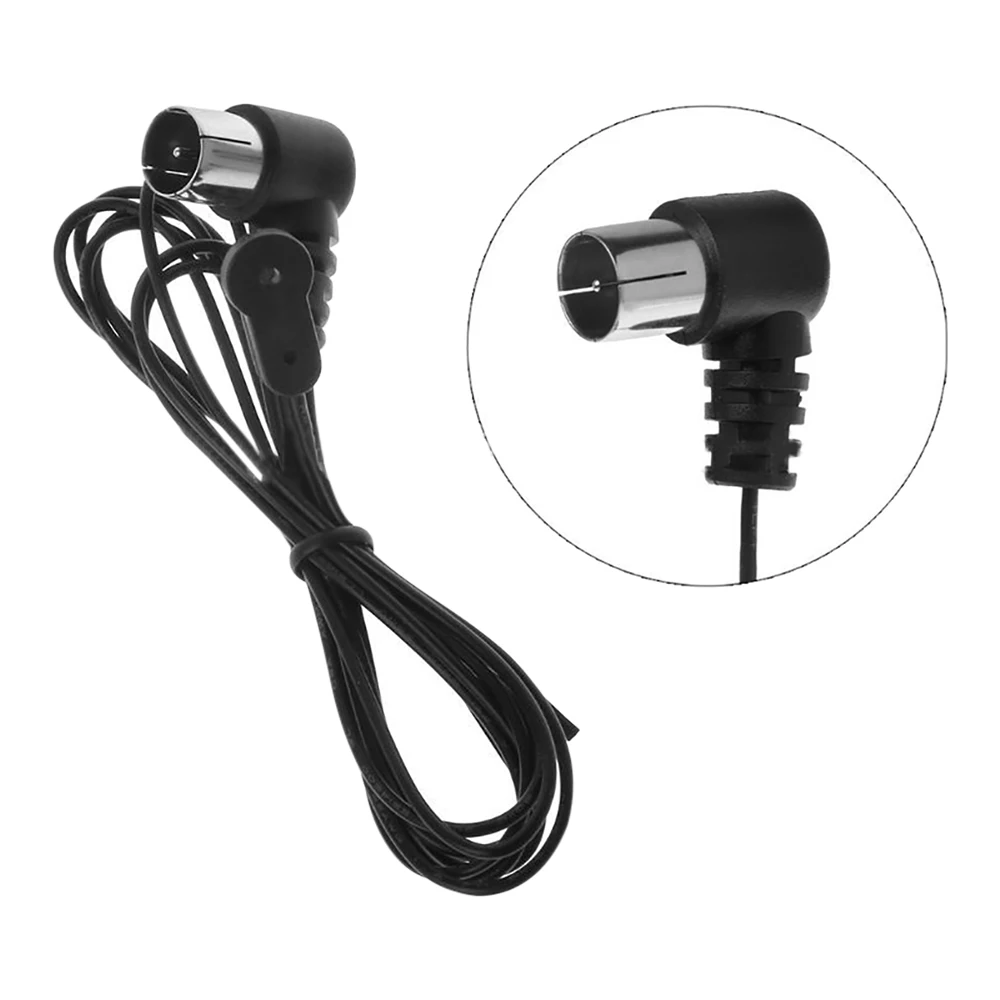 1.5m 75Ohm Indoor FM Antenna for Stereo Receiver and Radio/TV Use