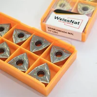 Plaquettes en carbure WNMG080404-MAL YP1265, WNMG080408-MAL YP1265, WNMG432 YP1265 3