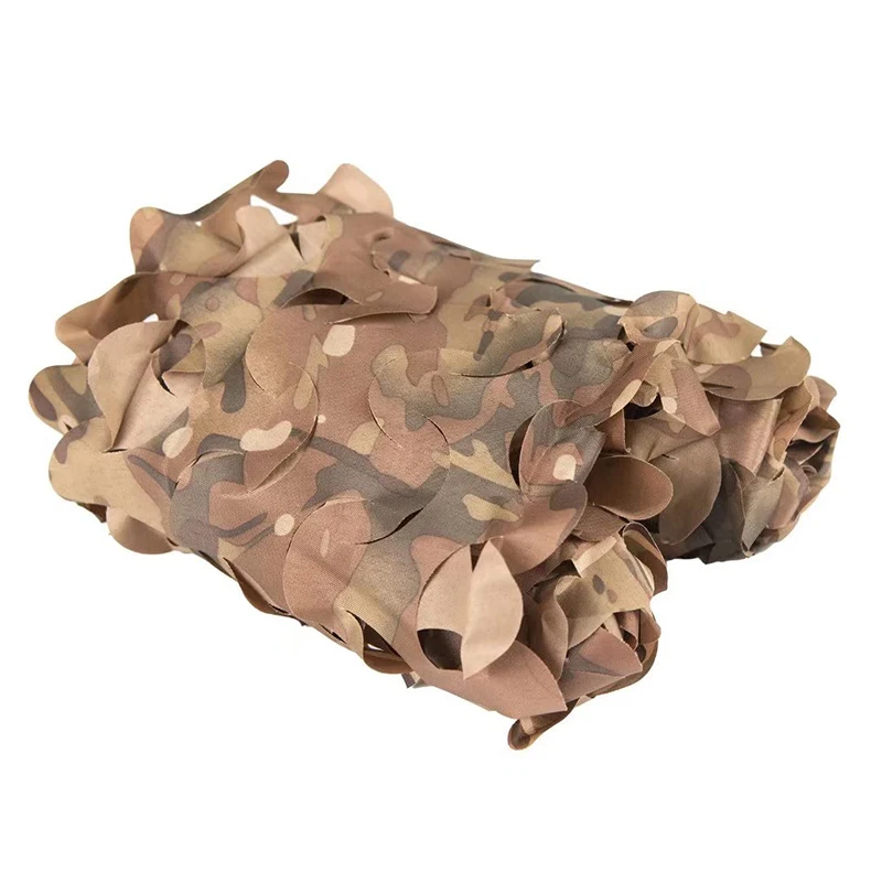 Camo Netting For Hunting See Through Sun Shade Camouflage Net Military Surplus Vehicles Bulk  Roll Duck Tree 2.0 Decoration Roll 2