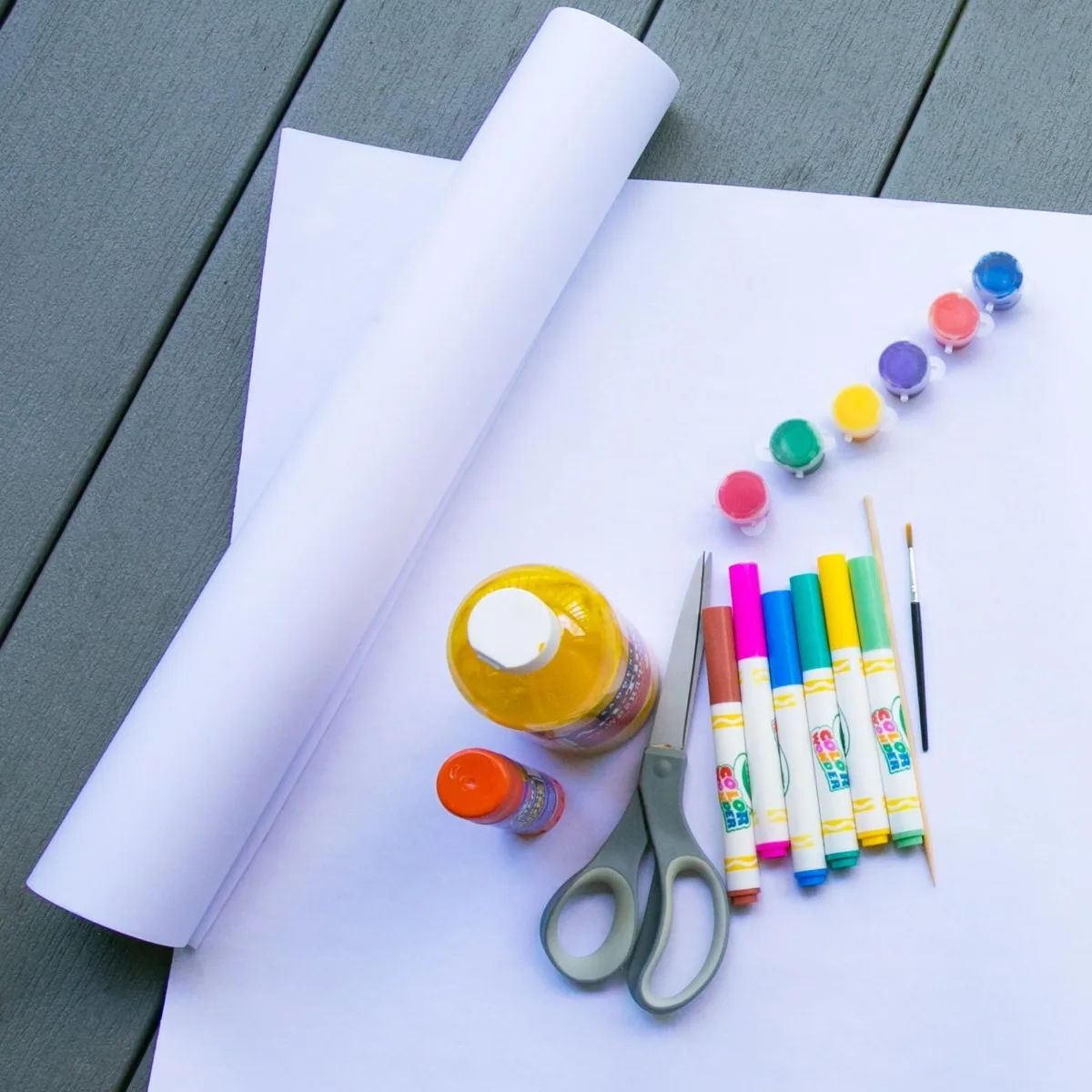 White Kraft Paper Roll 3