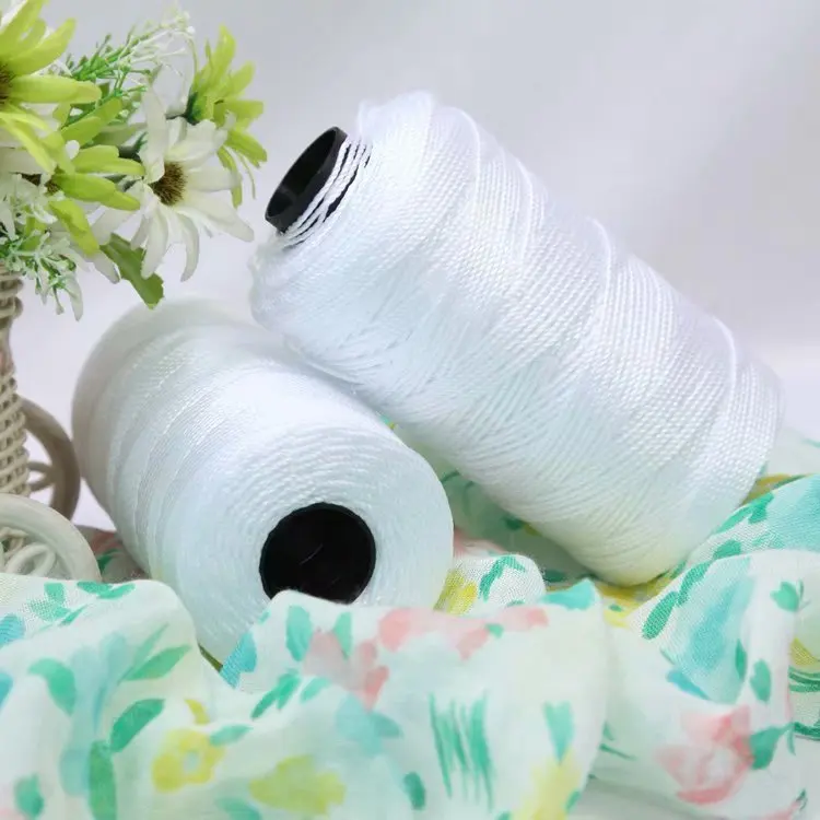 New Summer Crochet Yarn 1.5mm Cord Thin Ice Cotton Thread for Hand Knitting Bag Hat Shoes Hilo Yarn 100g