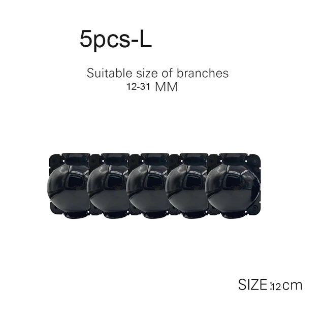 L- 5pcs-Black
