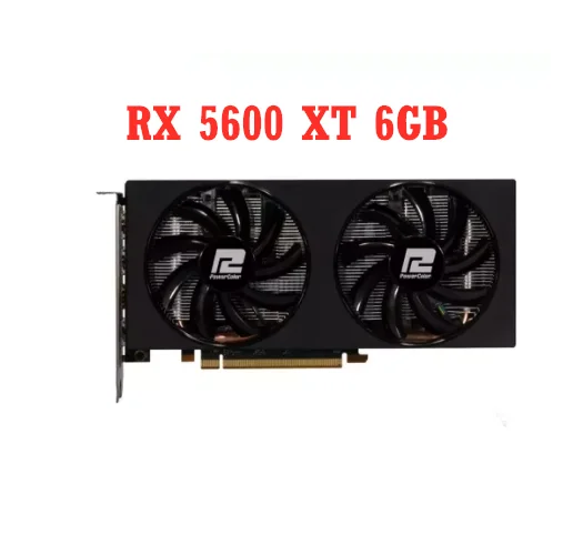 Scheda Grafica Da Gioco Rx 5600 Xt 6Gb D6 Gddr6 192Bit Pci Express 4.0X16 Scheda Video Desktop Doppia Ventola Directx12