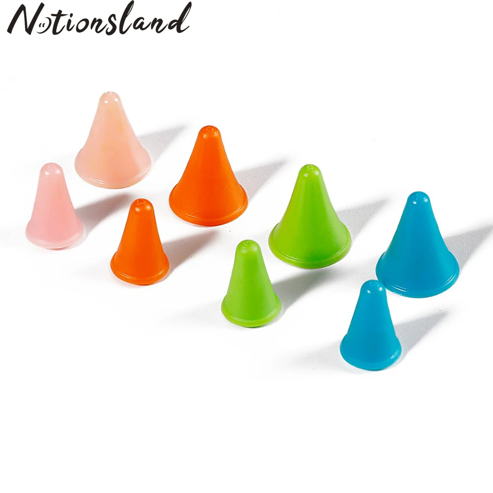 

20Pcs Mixed Color Knitting Needles Protectors With Box 2Sizes Rubber Knitting Needle Caps For Beginners Knitting Craft