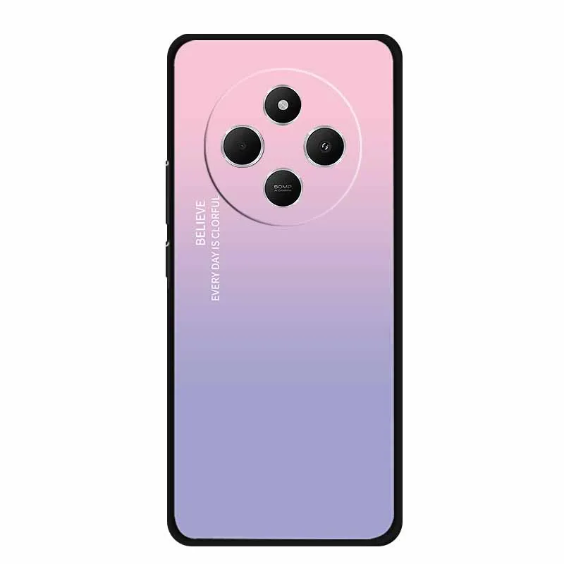 Sleek Black Silicone Shockproof Phone Case - Soft Protective Back Cover