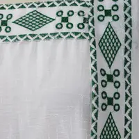 Elegant Embroidery Muslim Dress Ramadan Gurban Dubai Arab Two Piece Set 5