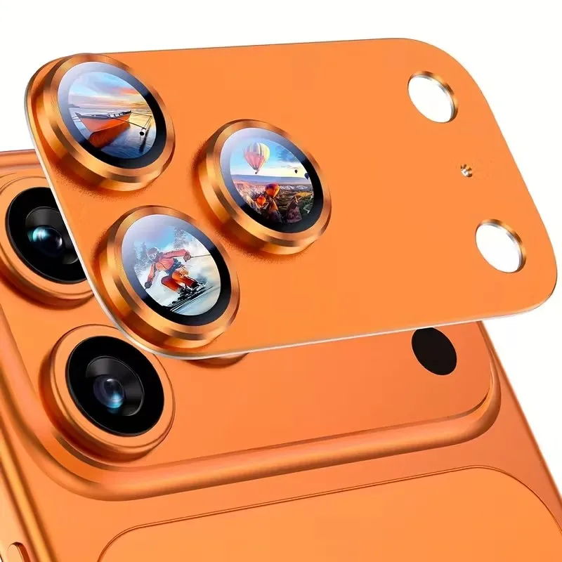 Premium Metal Glass Camera Lens Protector - Enhanced Lens Cover Accessories