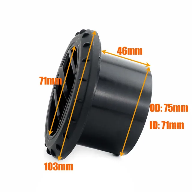 Bocchette Aria Per Auto 75mm - 2 Pezzi, Universali Per Camper, Bus, Yacht, Regolabili - Foto 4
