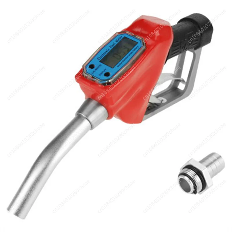 1Pcs Digital Fuel Oil Nozzle Gun Fueling Nozzle with Meter
