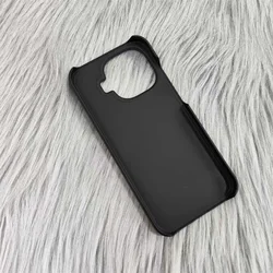 Sleek Matte Hard Shell Phone Case - Anti - Fingerprint PC Back Cover for IQOO Z11 (China) (Black)