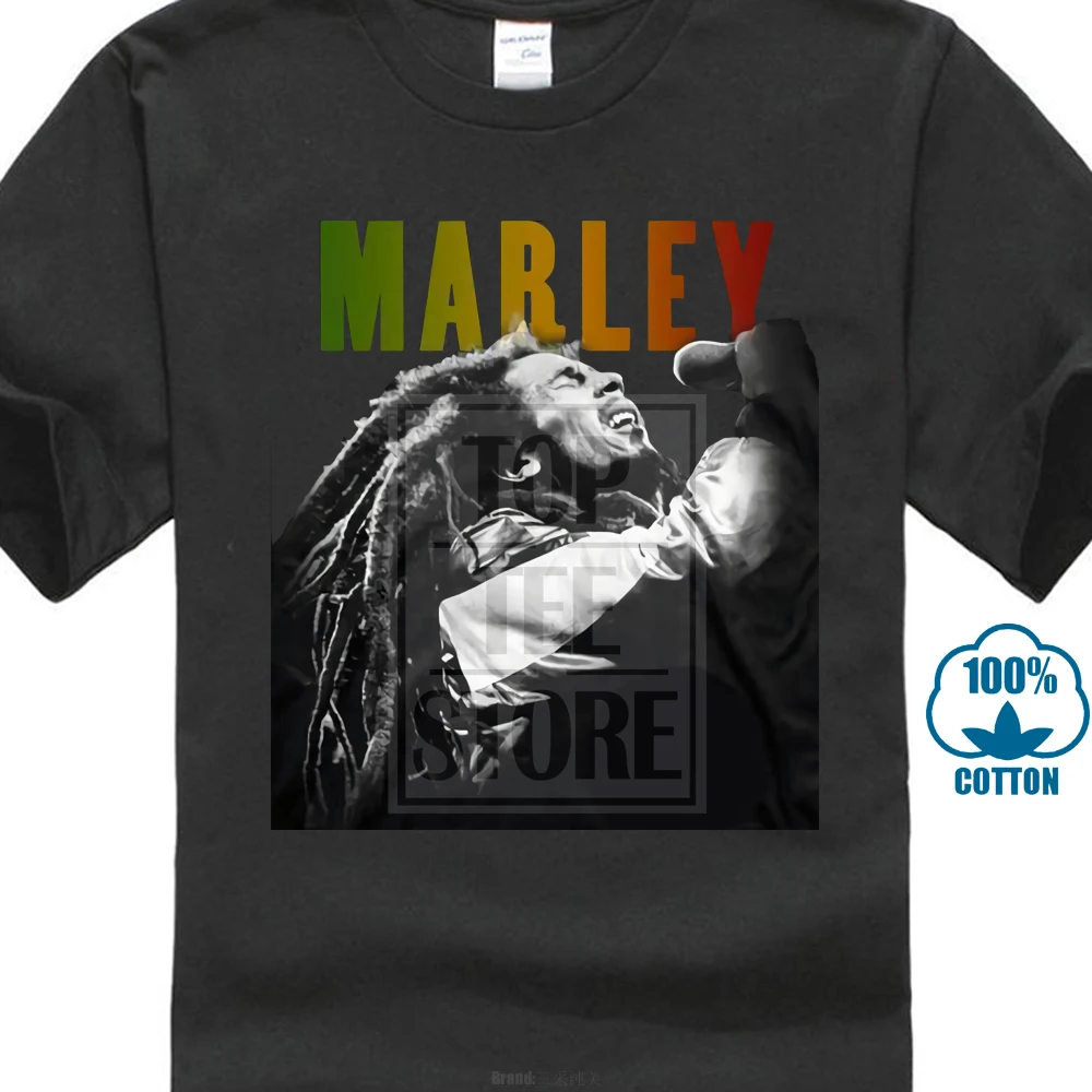 

Bob Marley Singing T Shirt S M L Xl 2Xl Brand New T Shirt