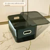 Home Multifunction Rectangular Desktop Stackable Cosmetic Organizer Jewelry Makeup Plastic Box Clothes Accessories Basket Shelf 4