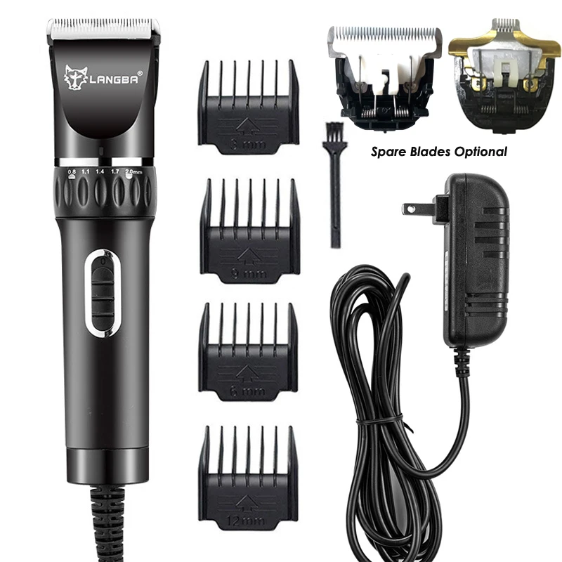 12V Corded High Power Professional Dog Hair Trimmer Grooming Pets