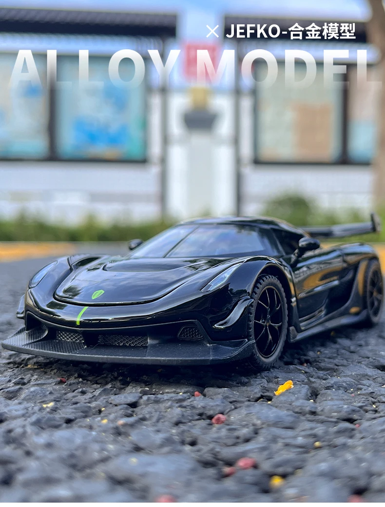 Koenigsegg Jesko 1:32 Ölçekli Model Araba