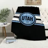 Fashion design Club Warm Soft Plush Nap Blankets Sofa for Living U-UtahS  Room Office Bedroom H-Hockey Home Travel Kid Gifts 3