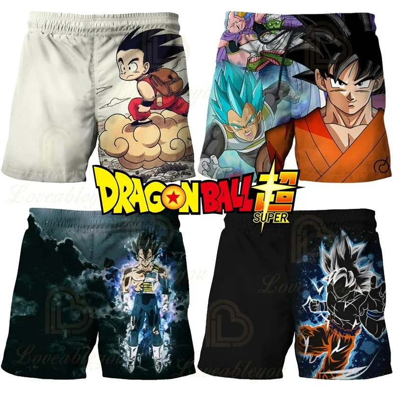 Zama Dragon Ball Super Summer Shorts Pants Guko 3D Sport Donna Uomo Beach Costume Cosplay Ragazze Guko Clothes Kids Beach Pants