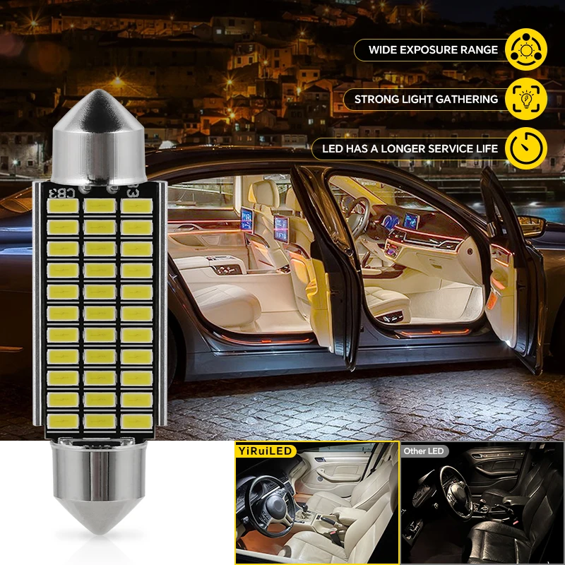 YiRui ڵ ȣ , ڵ ׸ ĵ , ǰ  Ʈ LED , C5W, C10W, 31mm, 36mm, 39mm, 41mm, ǰ