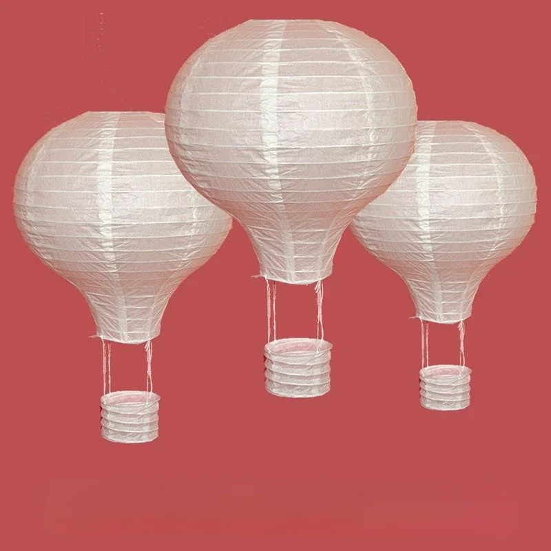25cm40cmwhiteChinesehotairballoonlanternchildrensearly