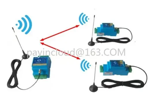 

Switch Quantity Wireless Transmission Module Remote Control Relay Output Water Pump Float Control Switch Remote Control LC202