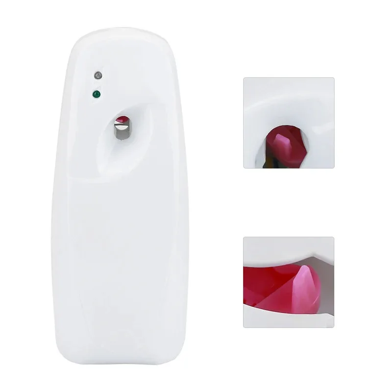 2026 Mini Model Home Indoor Wall Mounted Automatic Adjustable Air Freshener Fragrance Aerosol Spray Dispenser Family preference