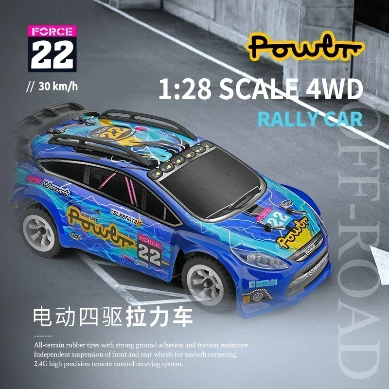 WLtoys 1:28 284131 284161 2.4G 레이싱 미니 RC카, 30 km/h 4WD 전기 고속 리모컨 드리프트 장난감, 어린이 선물