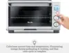 the Compact Smart Oven Countertop Toaster Oven, Brushed Stainless Steel 6