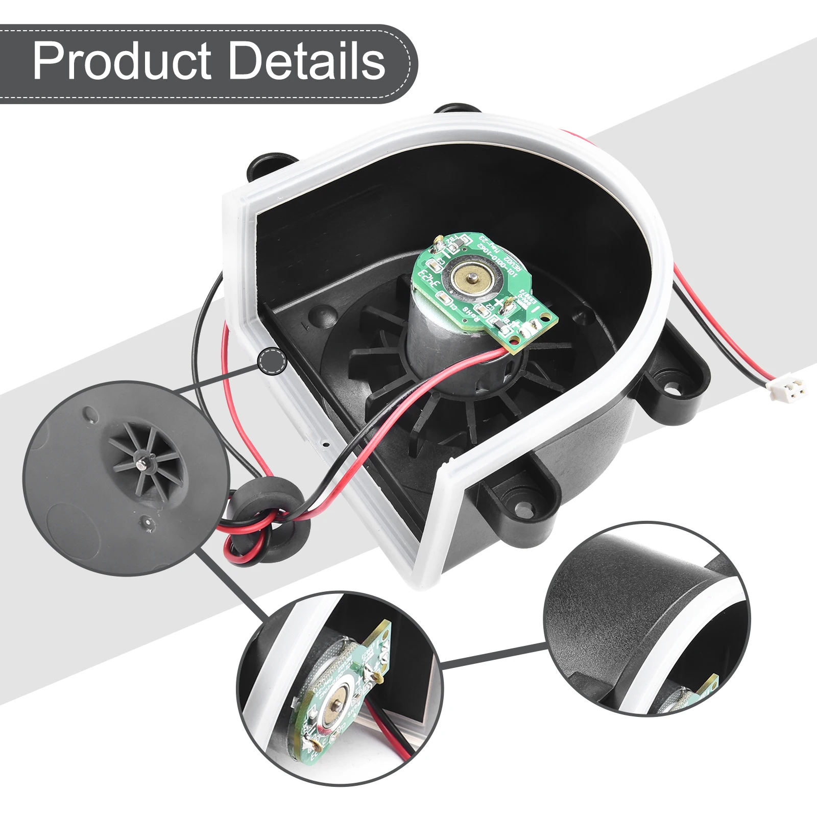 Fan Motors Main Engine Motor 18500 18501 1850X Accessories Robot Vacuum Cleaner Sweeper Parts For Medion MD 16192
