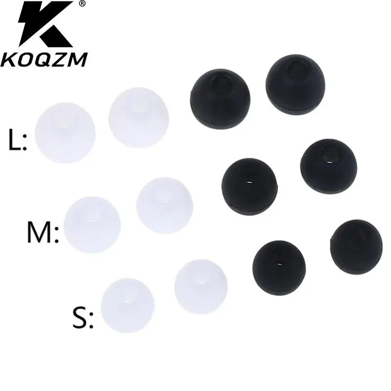 

6 пар/2 *(S + M + L) Силиконовые Резиновые амбушюры для наушников Универсальные сменные вкладыши для наушников Подушка