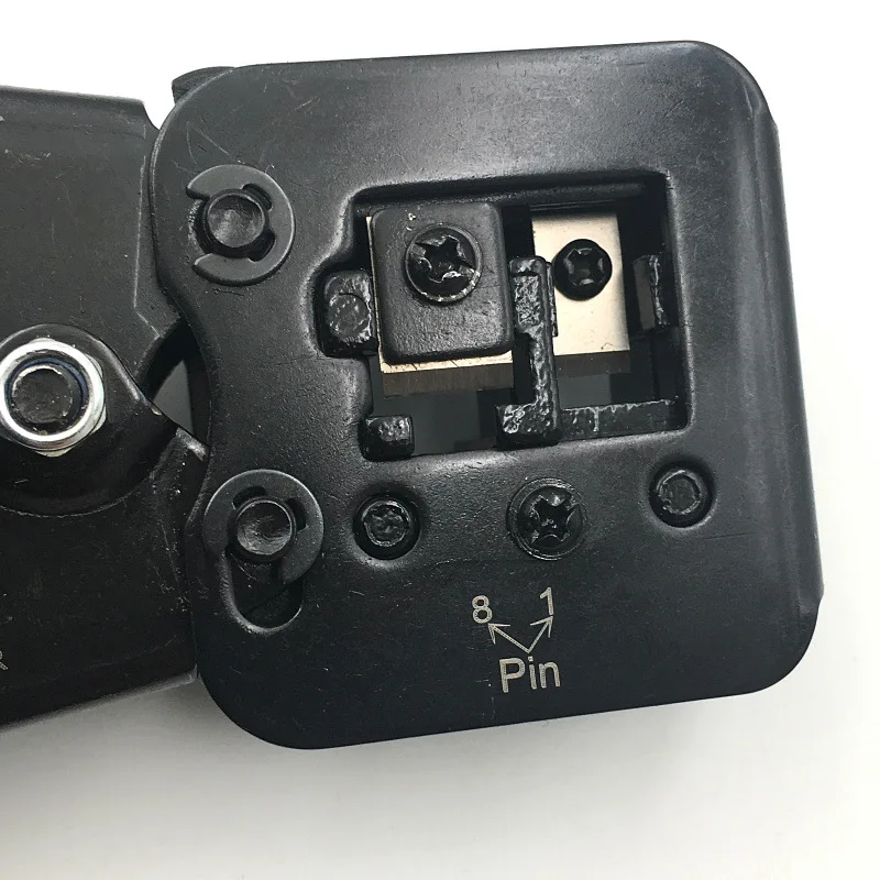 Multifunktions RJ45 Crimper Hand Netzwerk Werkzeug Zange RJ12 RJ11 Cat5e Cat6 8P8C Lan Kabel Stripper Drücken Klemme Zange Clip – Detail 7