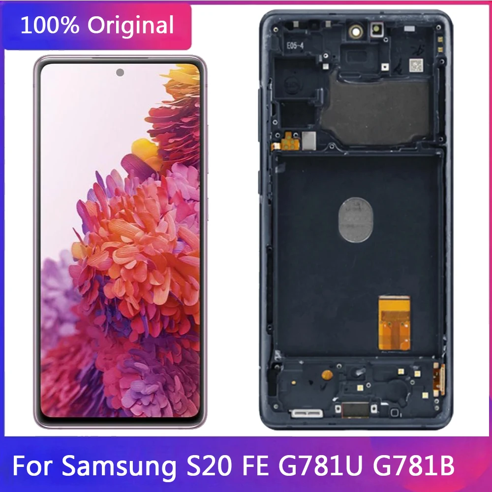 Original-For-Samsung-Galaxy-S20-FE-LCD-Screen-Display-With-Frame-6-5 ...