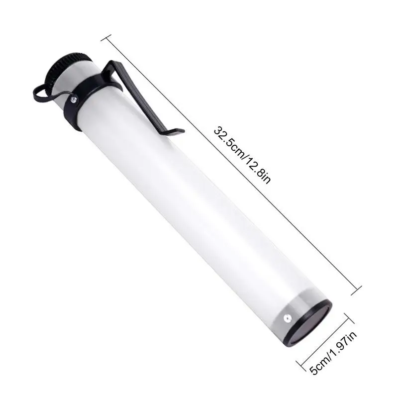 Golf Cart Sand Holder Push Cart Accessories Portable Sand Tube Bottle With Lid PP Golf Equipment For Outdoor Family Friends Home