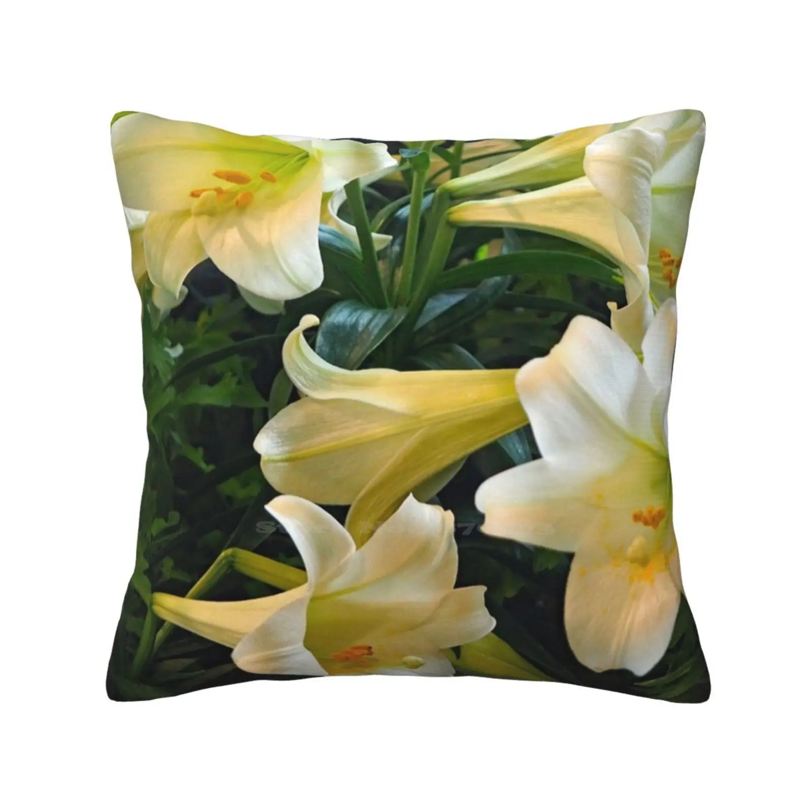 

Пасхальные лилии 46, домашний диван, автомобильный чехол для подушки, наволочка, пасхальные лилии, белые лилии