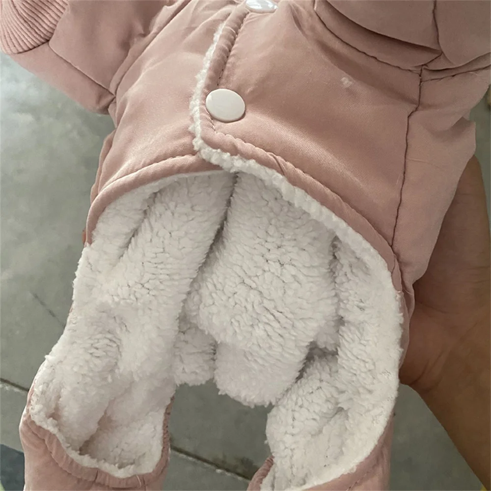 겨울 따뜻한 강아지 점프슈트 오버올 소형견 애완견 옷 시츄 요키 포메라니안 푸들 마스코타스 슈트 피자마 페로
