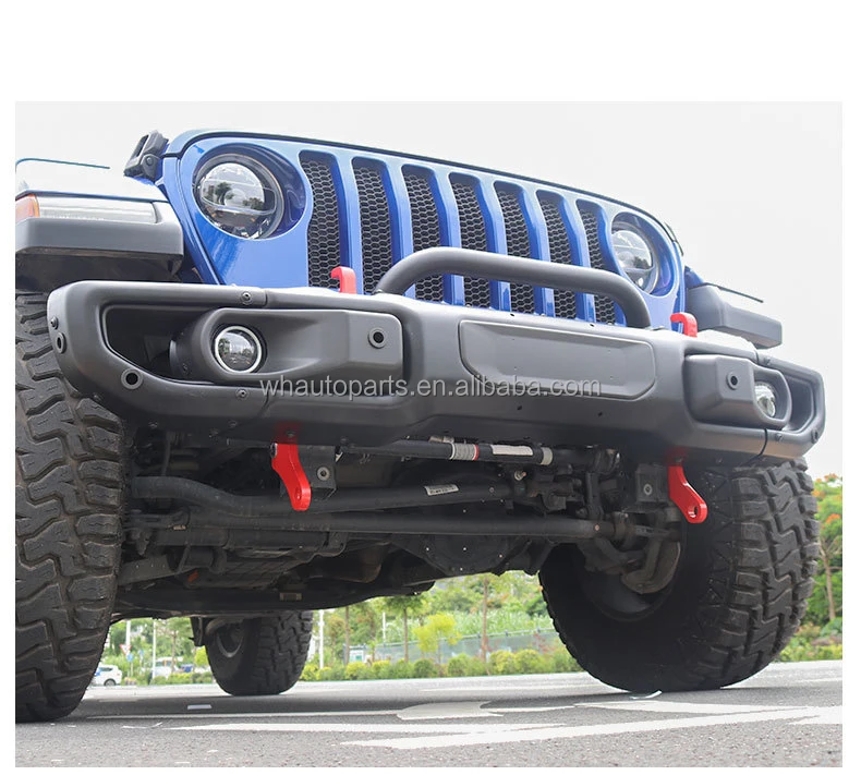 4x4 Accessories Parts Off Road Bumper Protector Front And Rear Bumper For 2007-2017 Jeep Wrangler JK Steel Bull Bar
