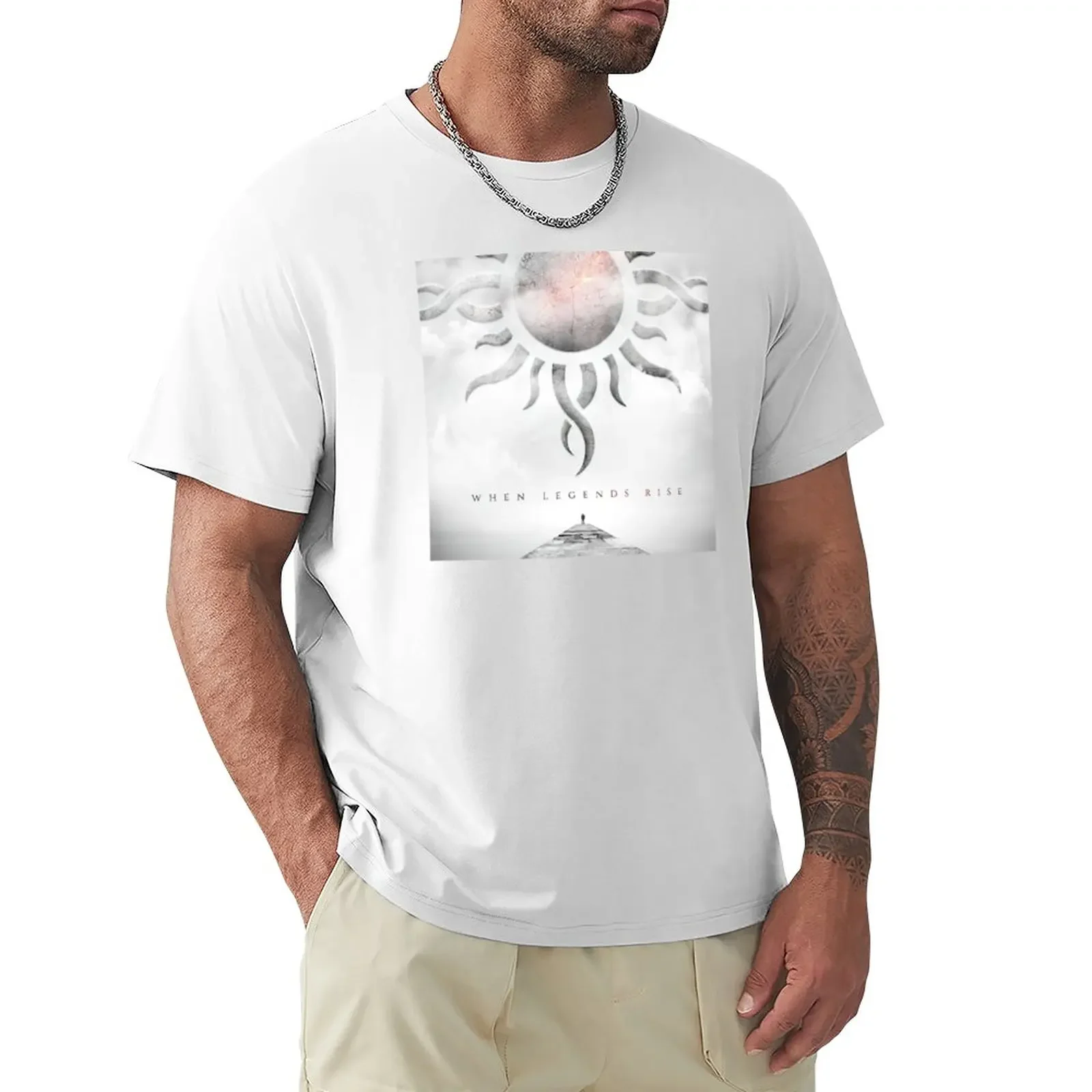 

When Legends Rise T-Shirt for a boy Blouse plus sizes t shirts for men cotton