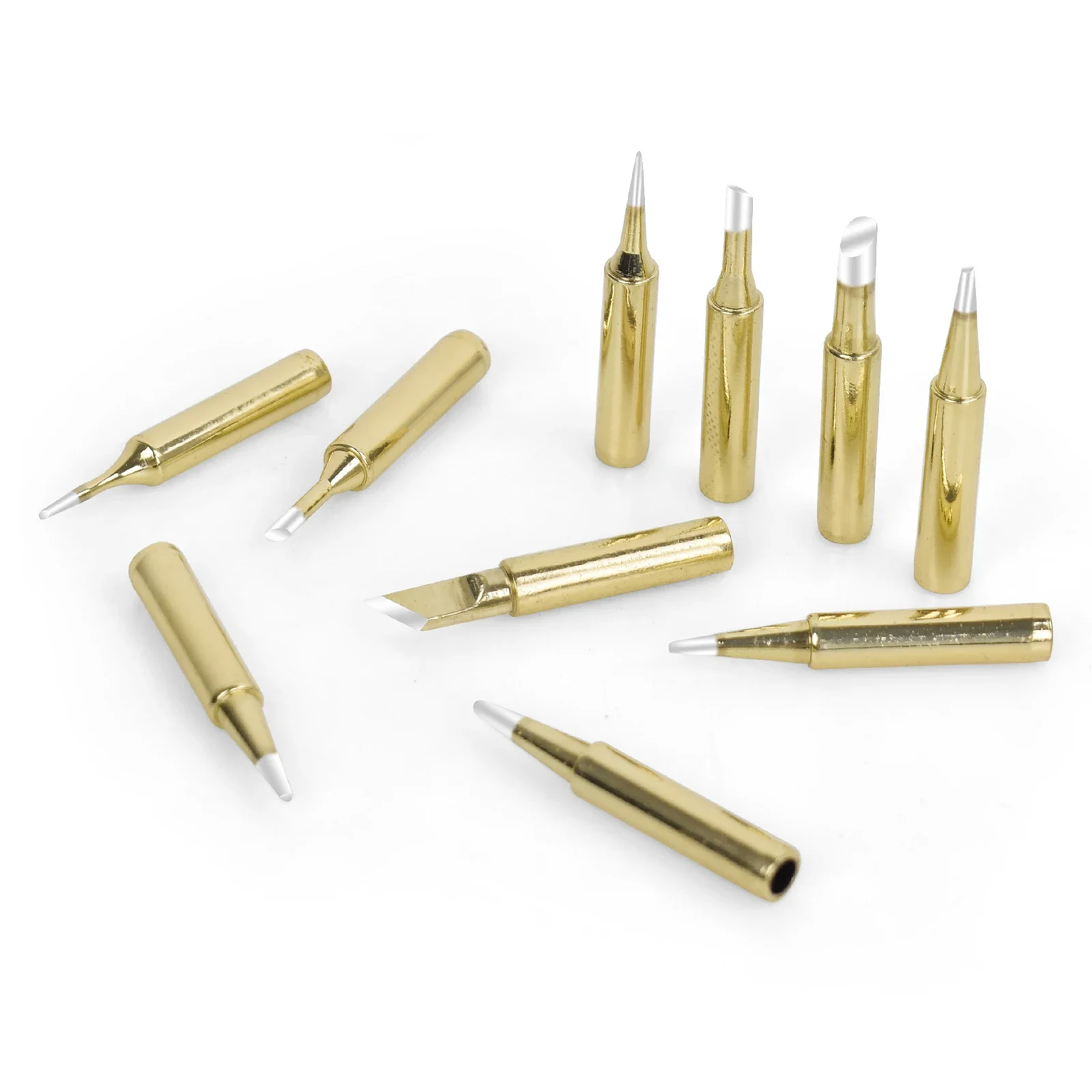 NEWACALOX-900M-T 시리즈 무연 납땜 스크루 드라이버 철 팁, 936 Yihua Hakko 재작업 납땜 스테이션 도구, 개