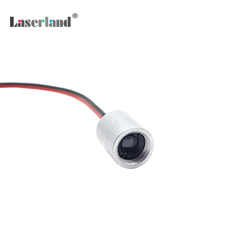 515nm 520nm 35mW 6.2-7V 잔디밭 조명용 드라이버 없는 녹색 레이저 도트 모듈 직경 12mm