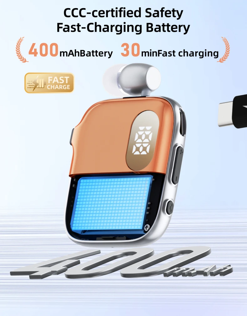 Bluetooth Headphones With Noise Canceling And 90h Battery Life_voghion.com