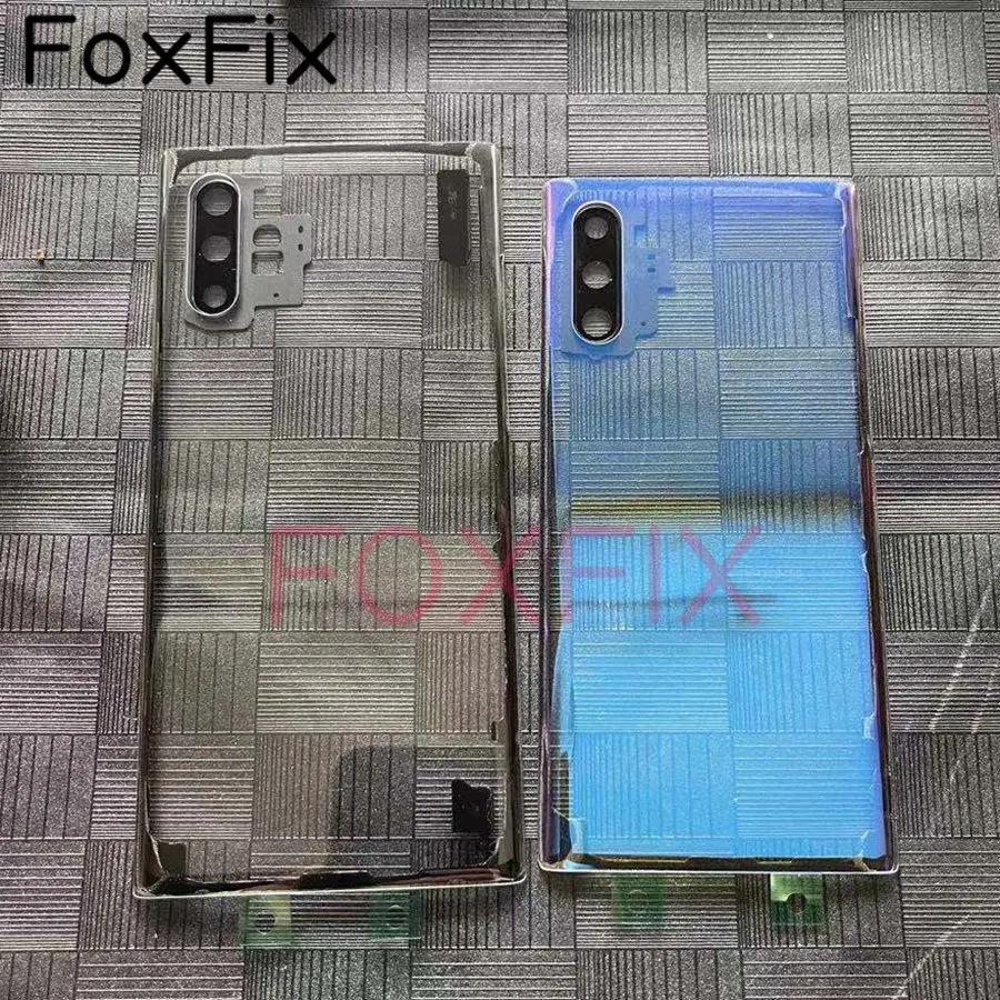 Transparent Clear Back Glass Cover For SAMSUNG Galaxy Note 10