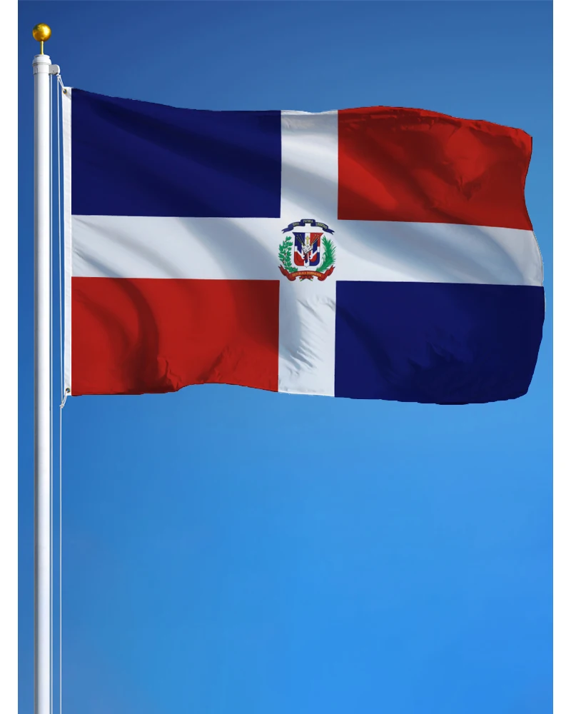 60X90Cm 90X150Cm Bandiera Dominica 2X 3Ft/3 X5Ft