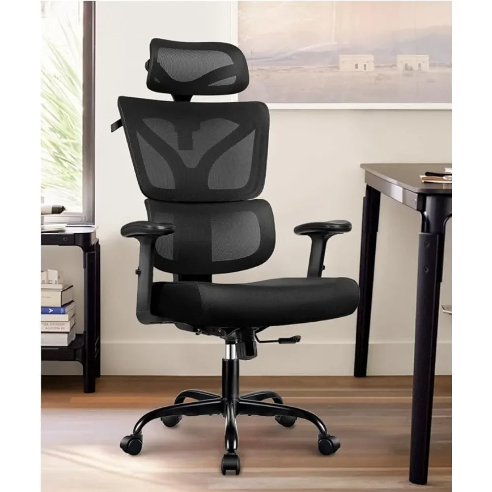 

Office Chair Ergonomic Mesh Computer Chair Adjustable Armrests Desk Chair Gaming Chairs