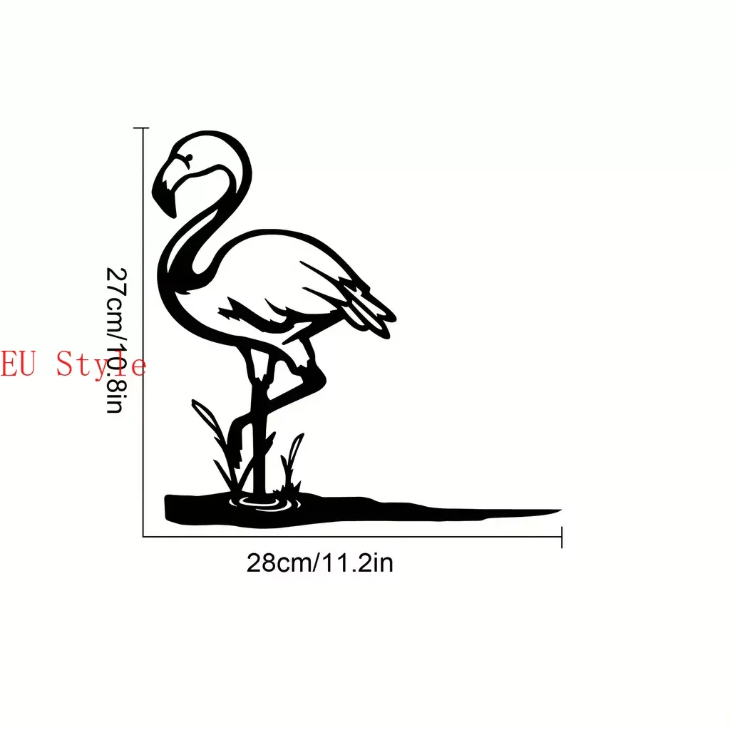 

Add A Touch of Whimsy To Your Garden with Metal Flamingo Fairy Yard Decor Wall Art Home Livingroom Decoration Garden Party Décor