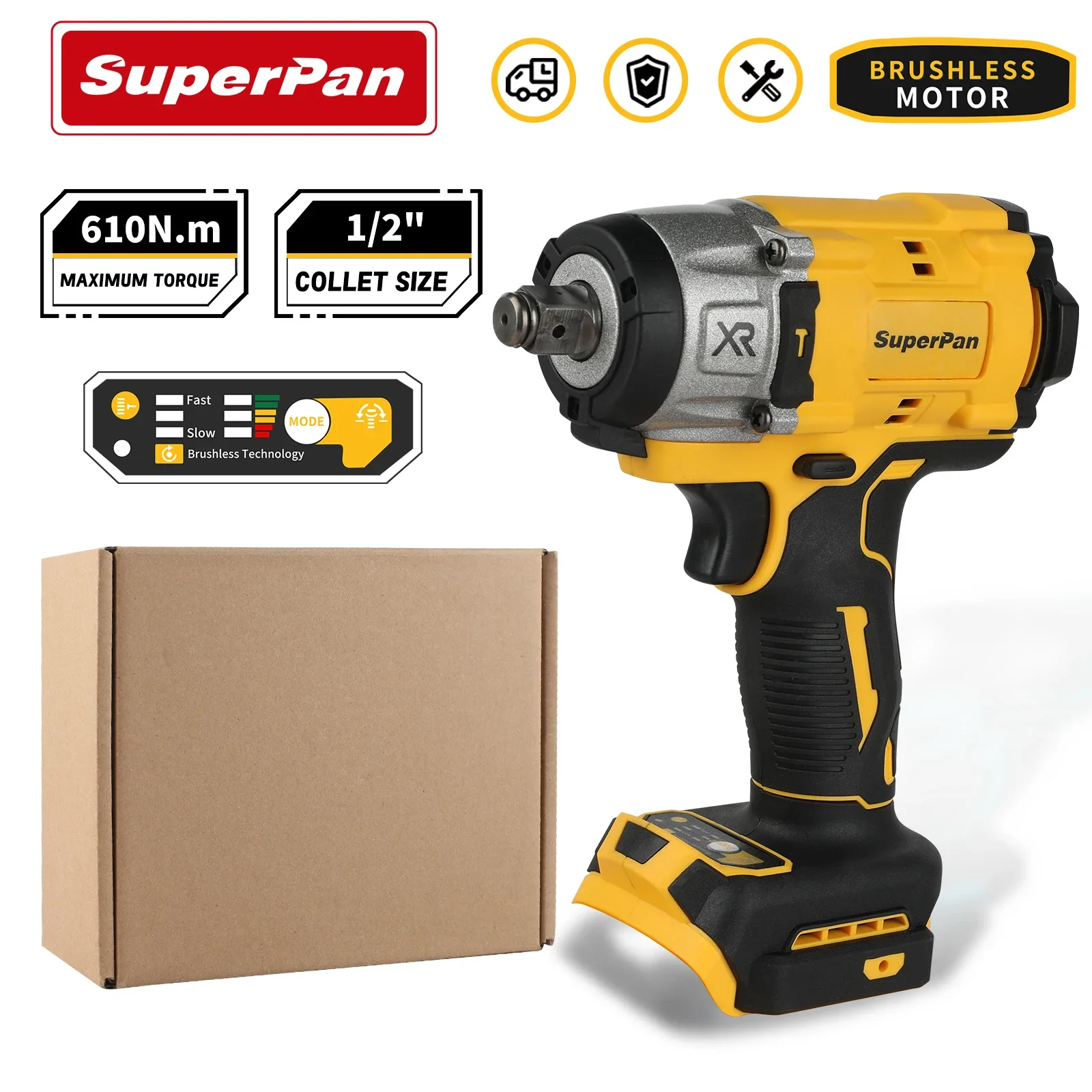 DCF922 SuperPan 20V Brushless Electric Impact Wrench