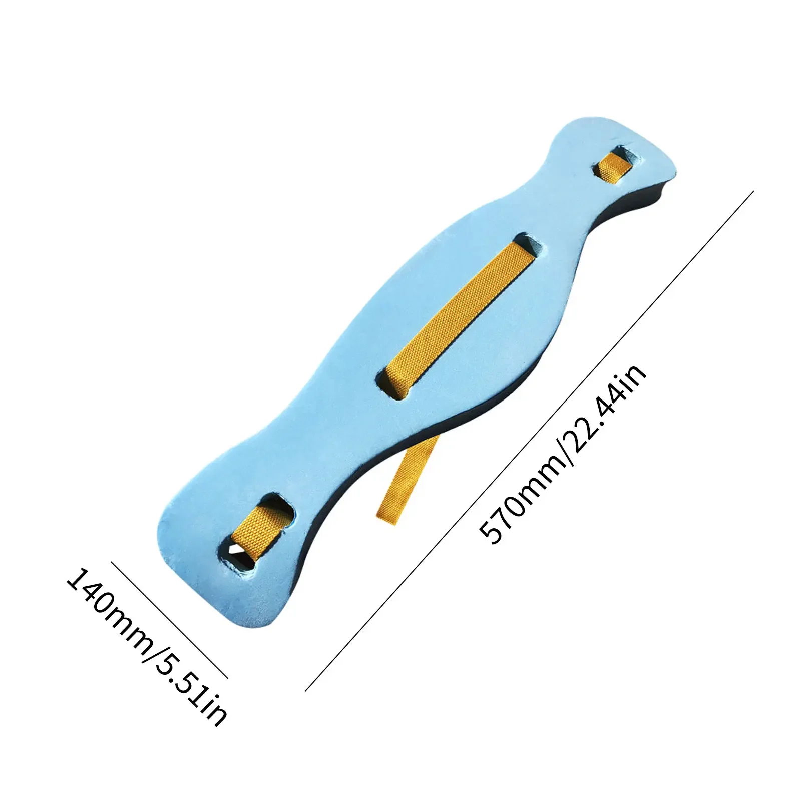 Waist Thicken & Harden Swimming Board Floating Board with Adjustable Straps