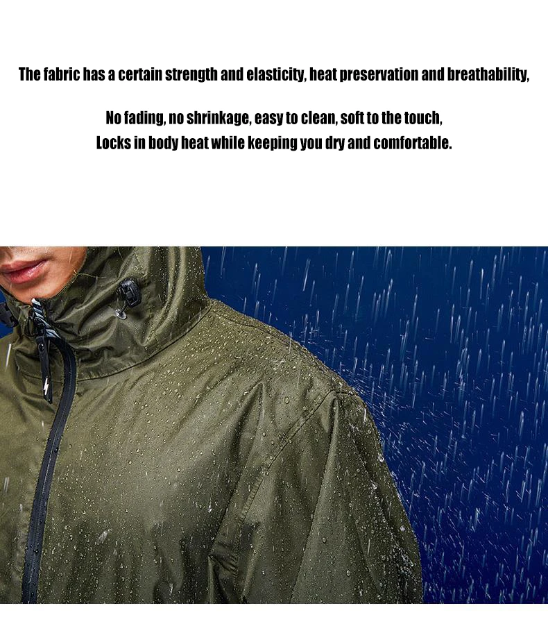 Prova Impermeável Água Caminhadas Jaqueta Adulto Ciclismo Capa de Chuva Calças de Chuva Terno da Motocicleta Bicicleta Elétrica Jaqueta de Chuva para Mulheres dos Homens Split à 3 ciclismo capa de chuva calças de chuva