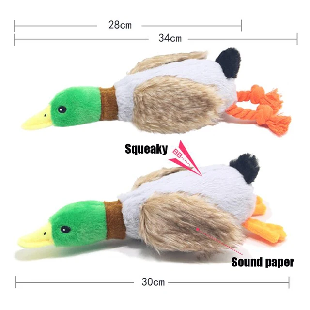 Plush Duck Squeaky Toy 3