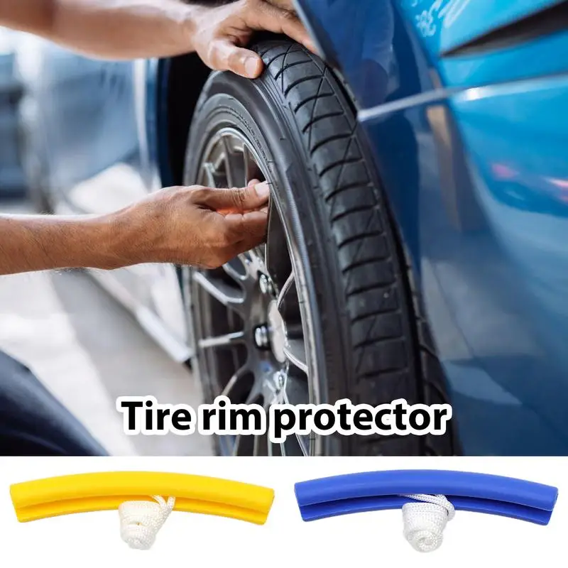 

Tire Rim Protector Car Wheel Rim Edge Saver Tyre Change Protection Cover Rim Guard Tool for Cars Trucks SUVs Motorcycles