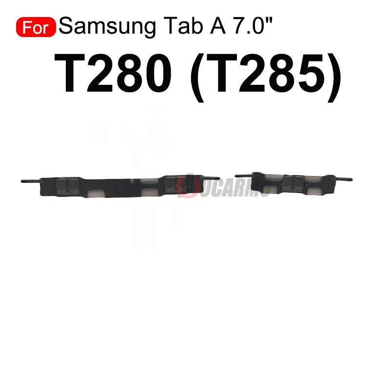 1개 사이드 키 버튼 전원 켜기/끄기 볼륨 키 삼성 갤럭시 탭 A 7.0인치 T285 T280 교체 부품