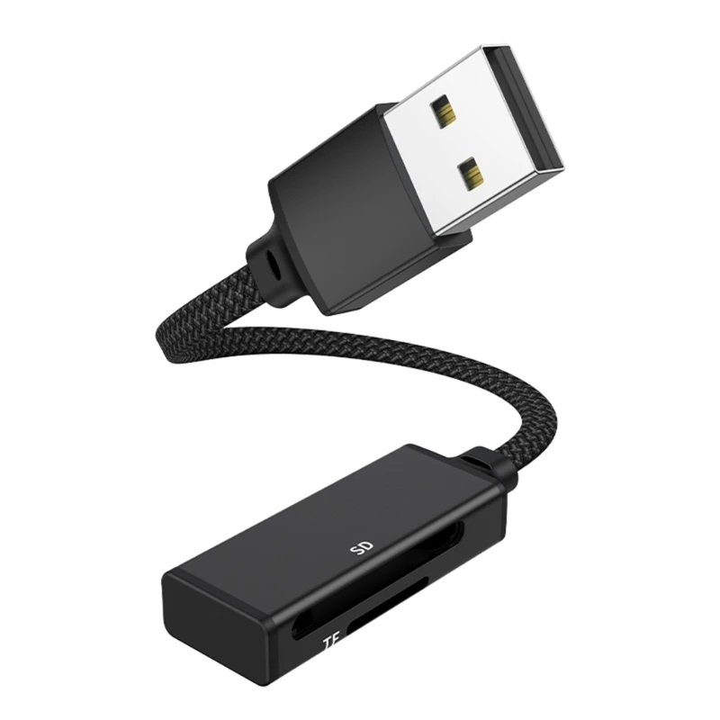 USB 유형 C 마이크로 USB 카드 리더기 SDTF 연결 메모리 카메라 사진 전송 어댑터 전화 데스크탑 노트북 K0AC